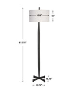 Counteract Rust Metal Floor Lamp - Ornate Home