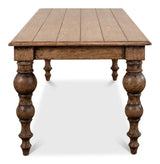 Country Estate Tan Oak Dining Table - Ornate Home
