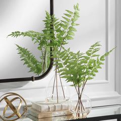 Country Green Ferns (Set of 2) - Ornate Home