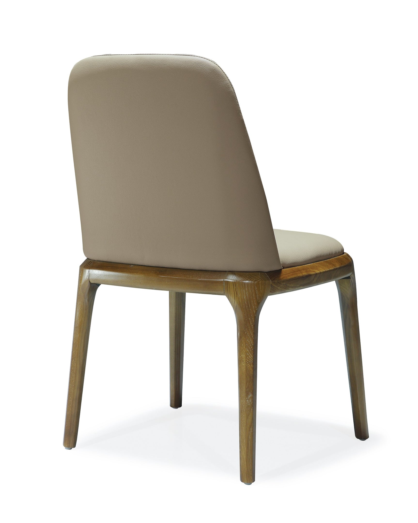 Courding Dining Chair in Tan and Walnut - Ornate Home