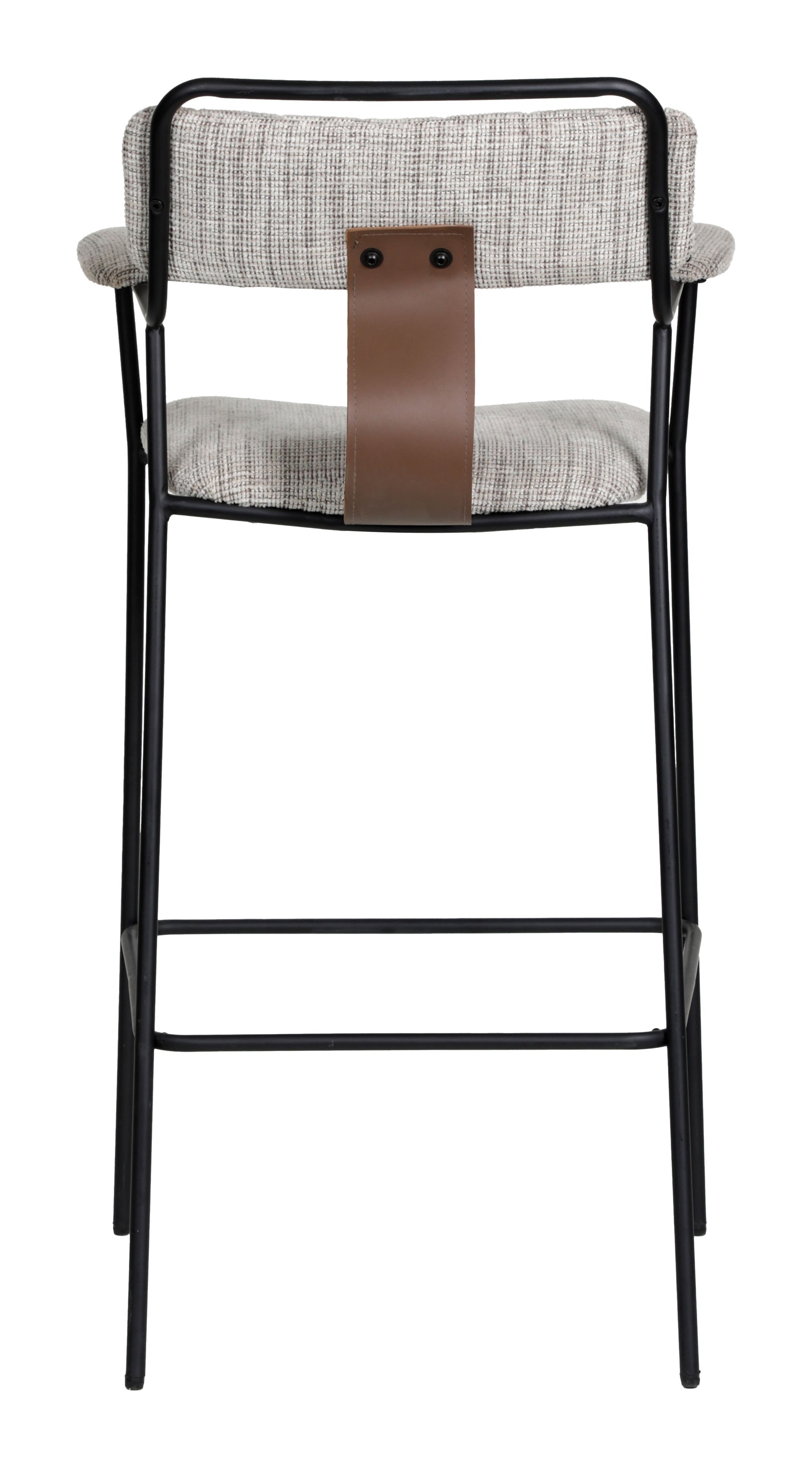 Couva Gray Tweed Barstool (Set of 2) - Ornate Home