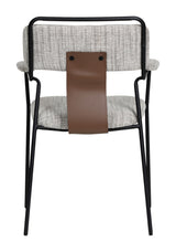 Couva Gray Tweed Dining Chair (Set of 2) - Ornate Home