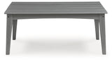 Cove Beach Gray Rectangular Cocktail Table - Ornate Home
