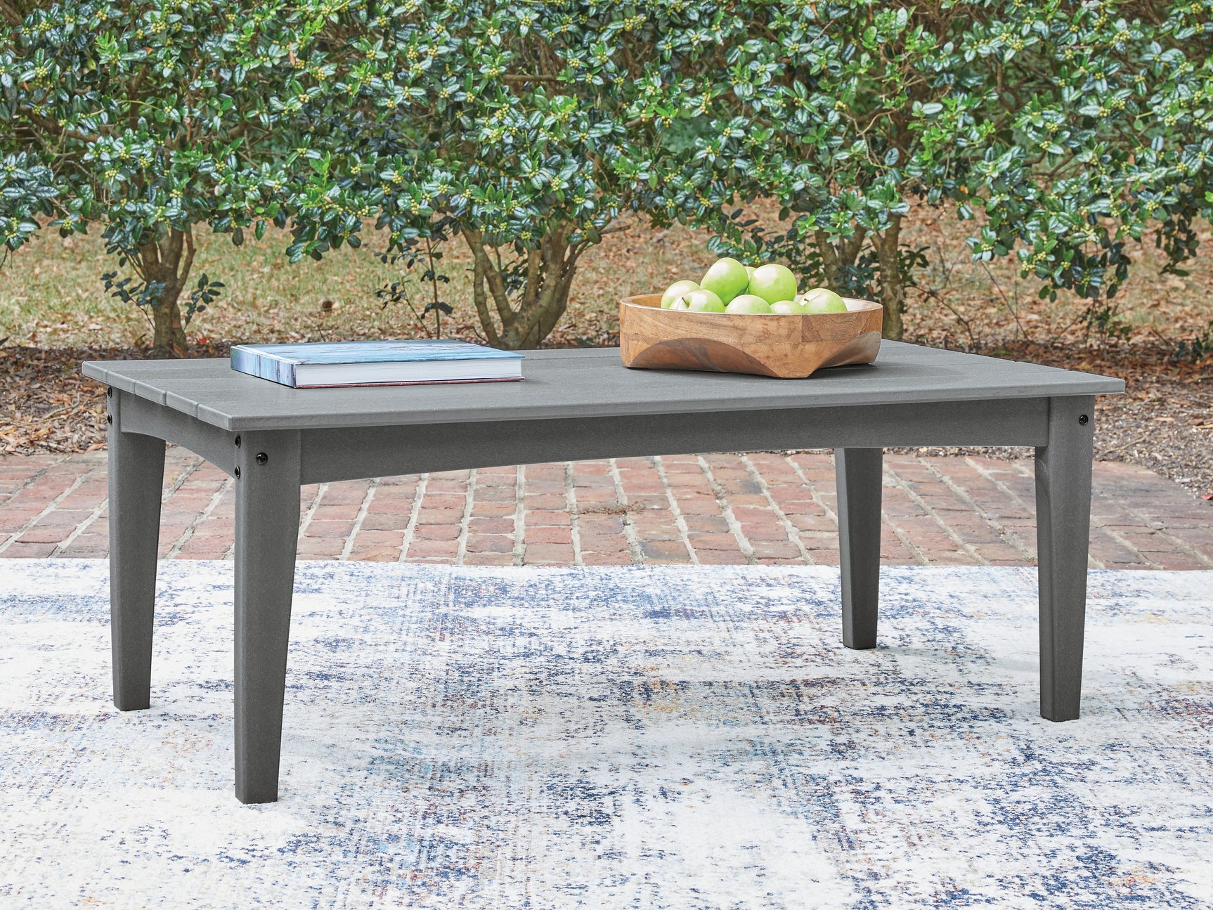 Cove Beach Gray Rectangular Cocktail Table - Ornate Home