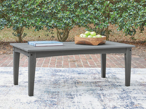 Cove Beach Gray Rectangular Cocktail Table - Ornate Home