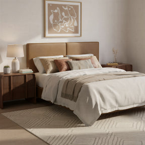 Cove Brown Floating Queen Headboard - Ornate Home