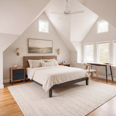 Cove Brown Floating Queen Headboard - Ornate Home