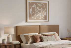 Cove Brown Floating Queen Headboard - Ornate Home