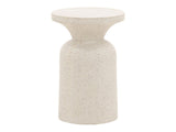 Cove Ivory Outdoor Side Table - Ornate Home