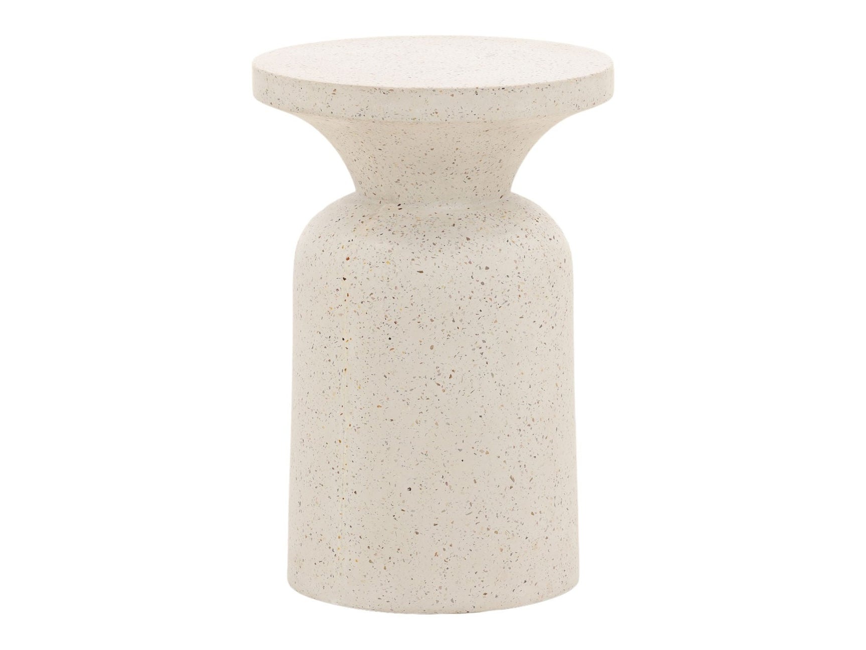 Cove Ivory Outdoor Side Table - Ornate Home