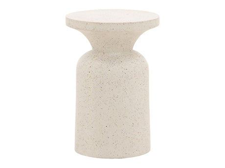 Cove Ivory Outdoor Side Table - Ornate Home