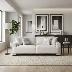 Cove White Sofa - Ornate Home