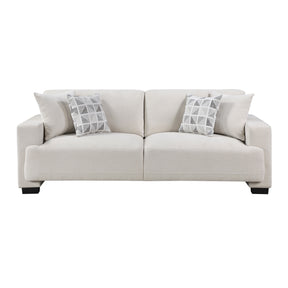 Cove White Sofa - Ornate Home