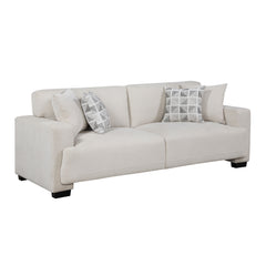 Cove White Sofa - Ornate Home