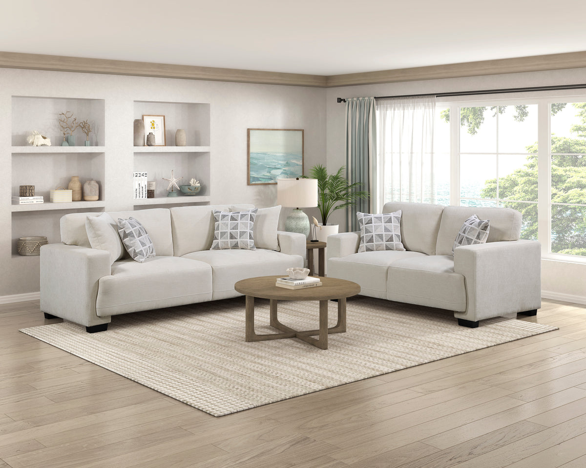 Cove White Sofa - Ornate Home
