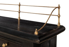 Covent Gardens Black Sideboard - Ornate Home