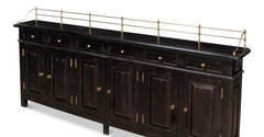 Covent Gardens Black Sideboard - Ornate Home