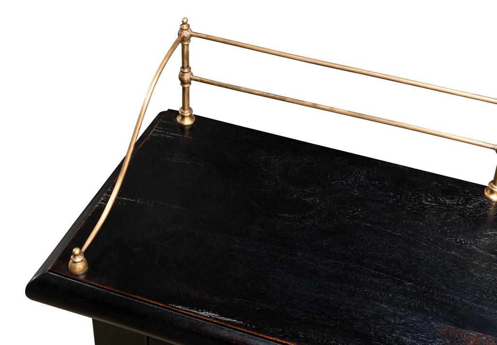 Covent Gardens Black Sideboard - Ornate Home