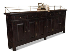 Covent Gardens Black Sideboard - Ornate Home