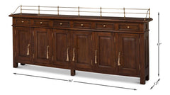 Covent Gardens Brown Sideboard - Ornate Home