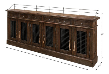 Covent Gardens Brown Sideboard - Ornate Home