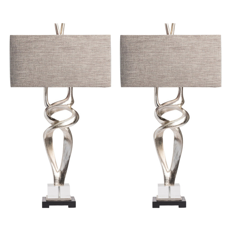 Coventry Silver Table Lamp (Set of 2) - Ornate Home