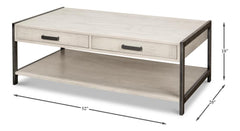 Covet Ivory Cocktail Table - Ornate Home