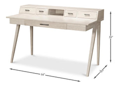 Covet Ivory Desk - Ornate Home