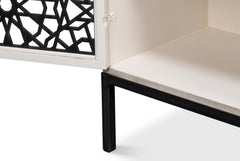 Covet White Door Chest - Ornate Home