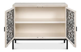 Covet White Door Chest - Ornate Home