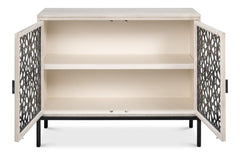 Covet White Door Chest - Ornate Home