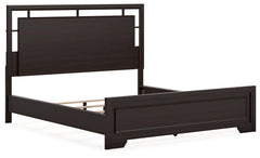 Covetown California King Panel Bedroom Set with Dresser and Mirror - Ornate Home
