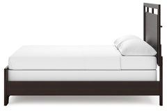 Covetown Dark Brown California King Panel Bed - Ornate Home