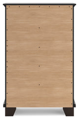 Covetown Dark Brown Chest of Drawers (Online Special Price) - Ornate Home