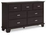 Covetown Dark Brown Dresser - Ornate Home