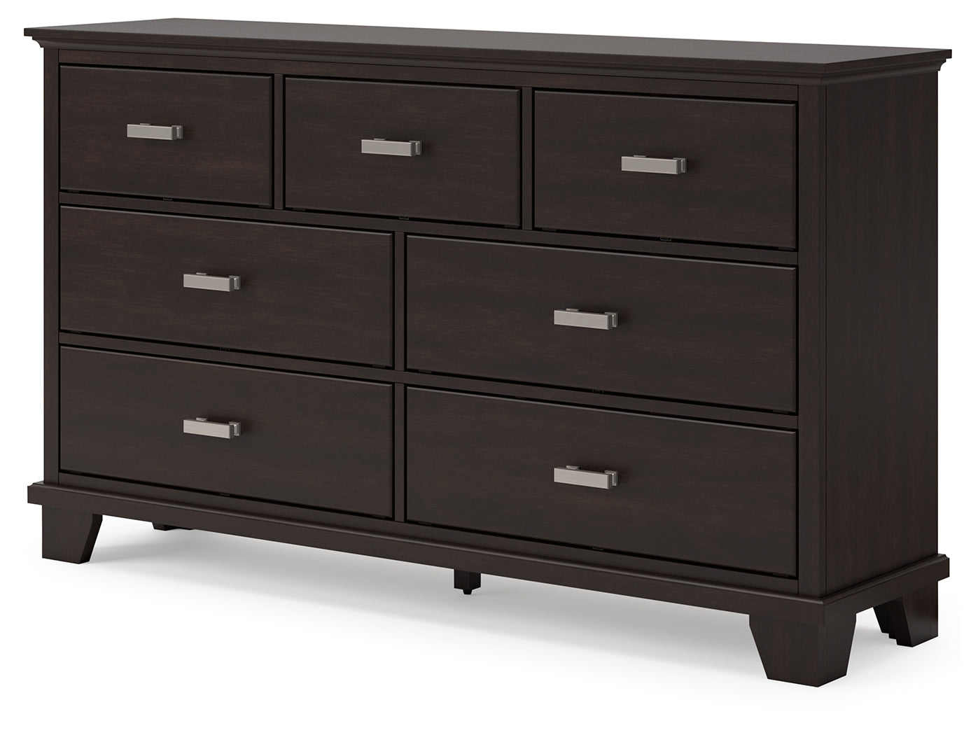 Covetown Dark Brown Dresser - Ornate Home