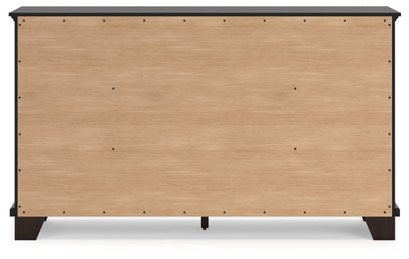 Covetown Dark Brown Dresser - Ornate Home