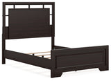 Covetown Dark Brown Full Panel Bed (Online Special Price) - Ornate Home