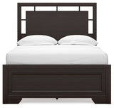 Covetown Dark Brown Full Panel Bedroom Set with Chest and Nightstand - Ornate Home