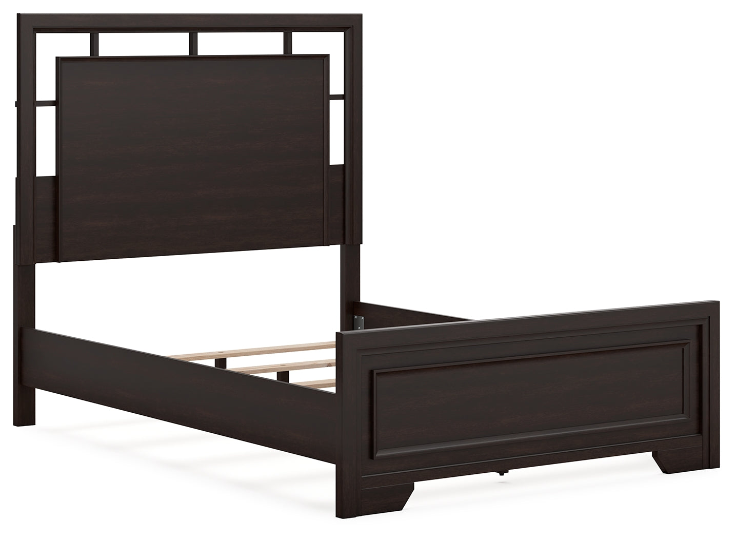 Covetown Dark Brown Full Panel Youth Bed - Ornate Home