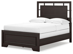 Covetown Dark Brown Full Panel Youth Bed - Ornate Home