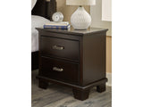 Covetown Dark Brown Nightstand - Ornate Home