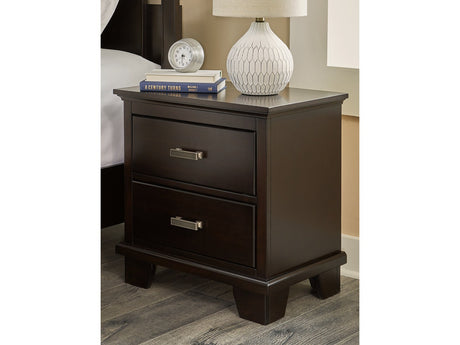Covetown Dark Brown Nightstand - Ornate Home