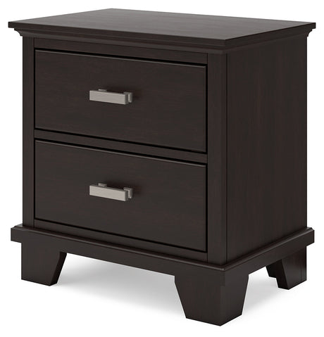 Covetown Dark Brown Nightstand - Ornate Home
