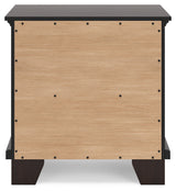 Covetown Dark Brown Nightstand - Ornate Home