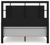 Covetown Dark Brown Queen Panel Bed - Ornate Home