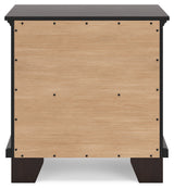 Covetown Dark Brown Queen Panel Bedroom Set with Nightstand (Online Special Price) - Ornate Home