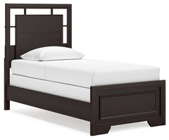 Covetown Dark Brown Twin Panel Youth Bed - Ornate Home