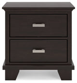 Covetown Queen Panel Bedroom Set with Dresser, Mirror and Nightstand - Ornate Home