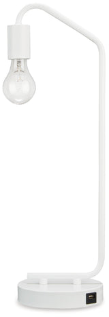 Covybend White Desk Lamp - Ornate Home